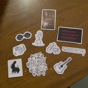 Bo Burnham Inside Sticker Set